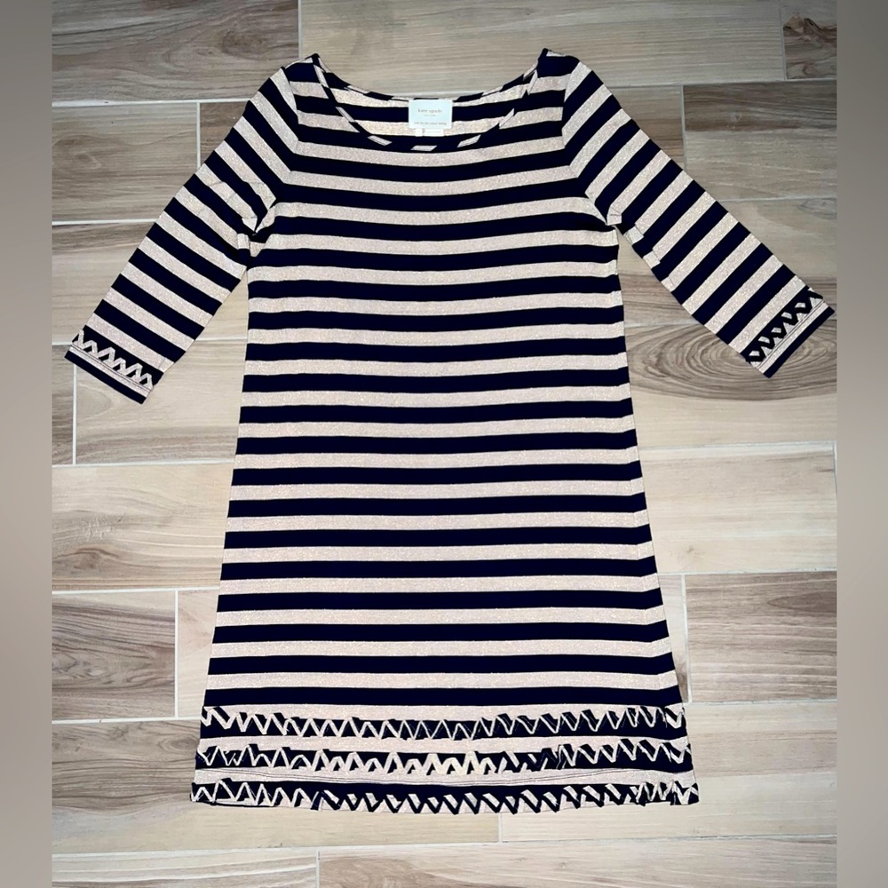Kate Spade ♠️ Striped Dress! 💙💛✨
